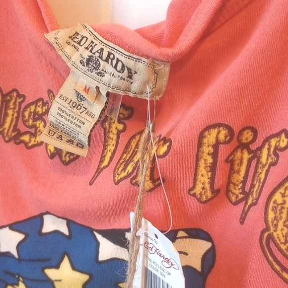 ED Hardy Music for Life Low V Back Top - Picture 5 of 6